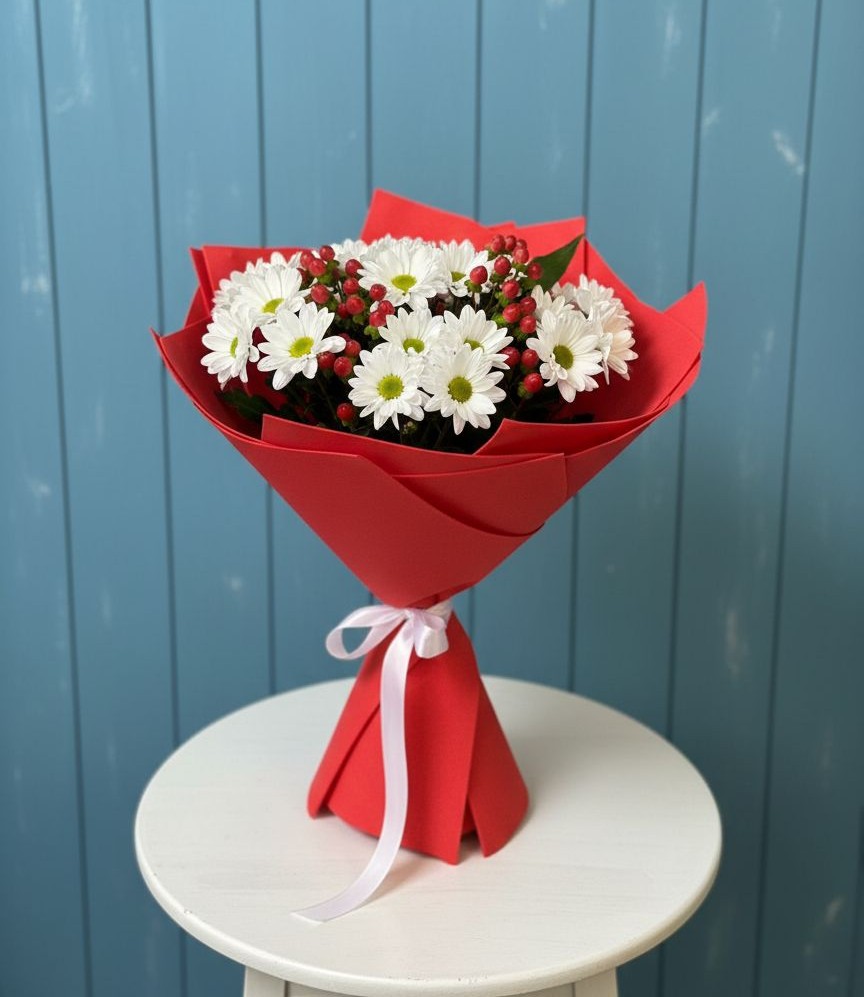 Букет цветов из: Хризантемы в Федюково