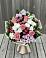 Букет цветов из: Альстромерии, Гвоздики, Розы и Хризантемы в Федюково