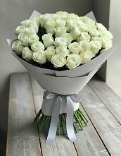 Букет 35 Белых роз в Федюково