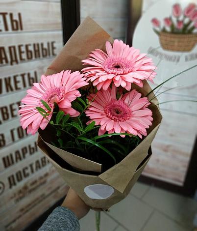 Букет цветов из: Герберы в Федюково