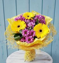 Букет цветов из:  Хризантемы и Герберы в Федюково