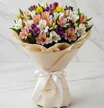 Букет цветов из:  Альстромерии в Федюково
