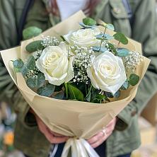 Букет Нежные грёзы в Федюково Букет цветов из: Розы в Федюково