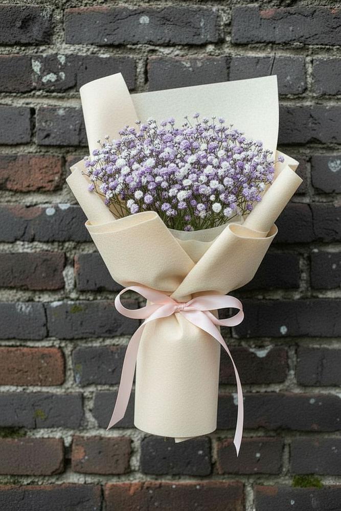 Букет цветов из: Гипсофила в Федюково