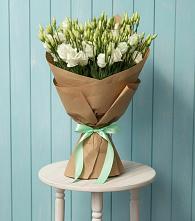 Букет цветов из:  Лизиантусы в Федюково