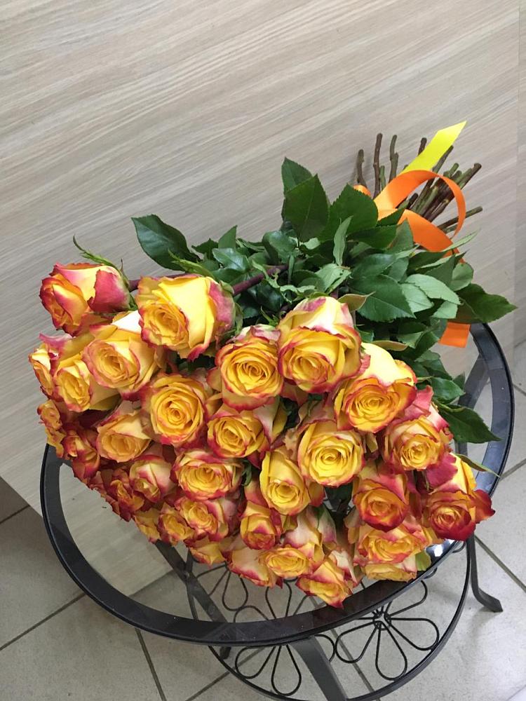 Букет Желтые розы в Федюково