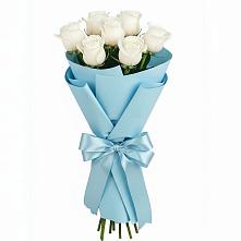 Букет 7 белых роз Проуд #REPLACE_PRED# Федюково