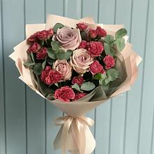 Букет цветов из:  Гвоздики и Розы #REPLACE_PRED# Федюково