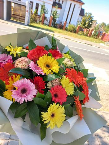 Букет цветов из: Герберы в Федюково