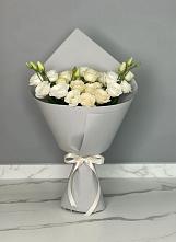 Букет цветов из:  Розы и Лизиантусы в Федюково